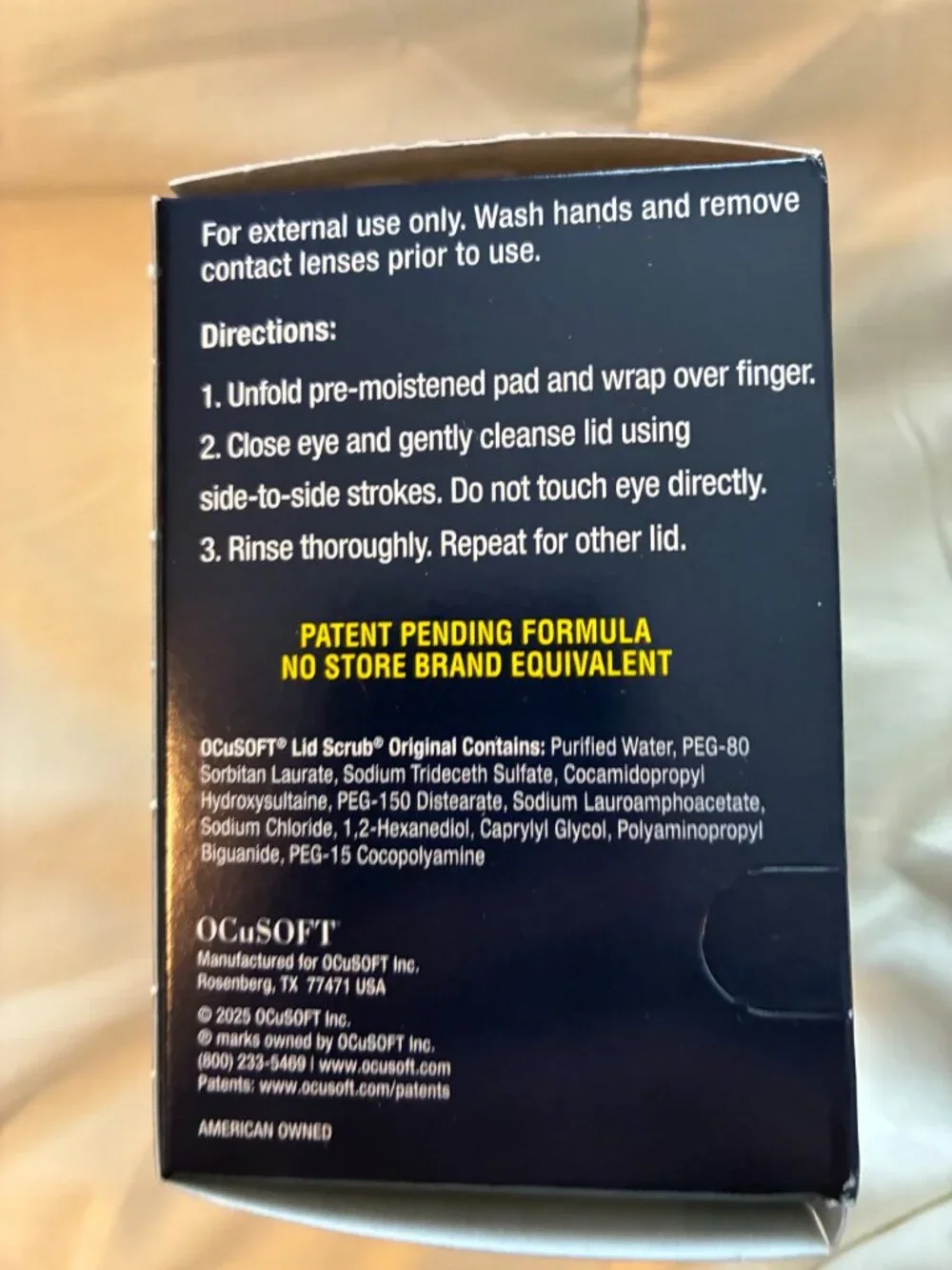 OCuSOFT lID SCRUB Original